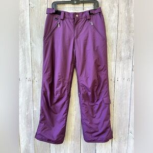 Girls‎ Turbine Boardwear Purple Snowboard Ski Snow Pants Size XL Extra Large EUC